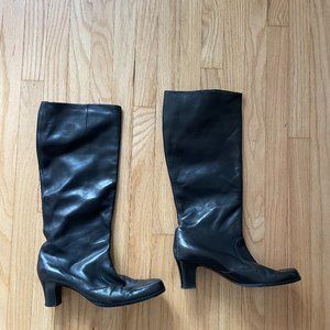 Robert Clergerie Black Tall Boots